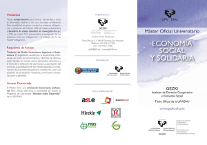 econom&iacute;a social y solidaria - Red de Econom&iacute;a Alternativa y Solidaria