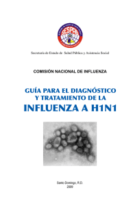 Gu&iacute;a para el Diagn&oacute;stico y Tratamiento de la Influenza A H1N1