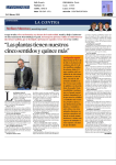 Stefano Mancuso en `La contra` de La Vanguardia