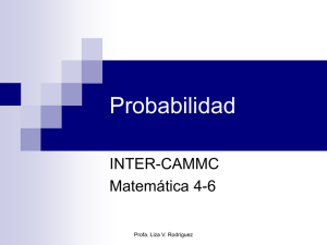 Probabilidad - Inter Ponce