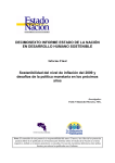 Sostenibilidad del nivel de inflación del 2009 y desafíos de la