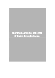 Implantación CANCER DE COLON