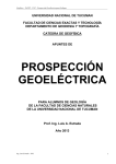 Prospeccion Geoelectrica para Geologos