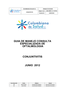 02 CONJUNTIVITIS - Colombiana de Salud SA