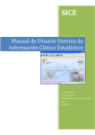 Manual de Usuario Sistema de Información Clínico Estadístico