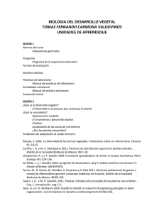 biologia del desarrollo vegetal tomas fernando carmona valdovinos