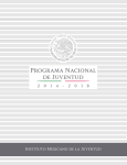 Programa Nacional de Juventud - Instituto Mexicano de la Juventud