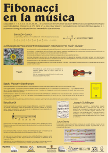 Fibonacci en la música