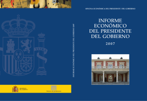 informe económico del presidente del gobierno