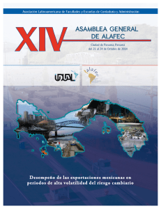 Desempeño de las exportaciones mexicanas en periodos