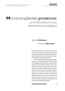 Microtransplantes proteicos