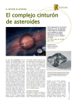 El complejo cinturón de asteroides