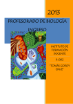 Profesorado de Biología - Escuela 9-002