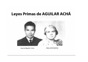 Ley Prima de Aguilar Achá - Observatorio Agroambiental y Productivo
