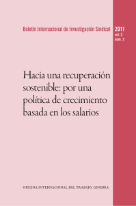 Hacia una recuperación sostenible: por una política de