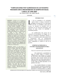 complicaciones post-quirúrgicas de los pacientes tratados con el