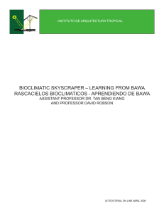 BIOCLIMATIC BUILDING - LEARNING FROM BAWA.indd