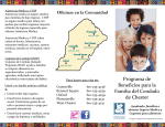 Programa de Beneficios para la Familia del Condado de Chester