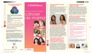 cáncer de mama