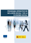 programa operativo de inclusión social y de la economía social