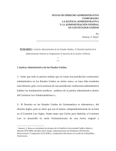 LA JUSTICIA ADMINISTRATIVA Y LA ADMINISTRACIÓN