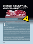 seguridad alimentaria en alimentos de origen animal
