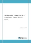 Informe Situación de la Economía Social vasca