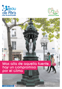 Mas alla de aquella fuente, hay un compromiso por el