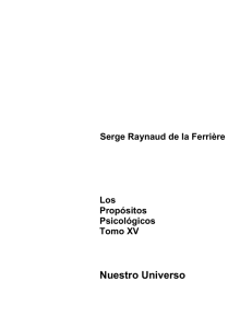 Nuestro Universo - Serge Raynaud de la Ferrière
