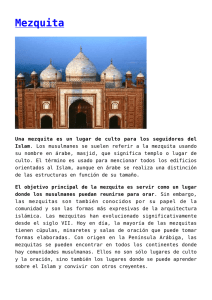 Mezquita - Escuelapedia