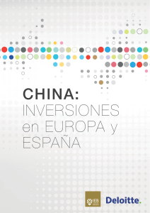 CHINA: INVERSIONES en EUROPA y ESPAÑA