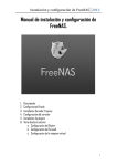 Instalación y configuración de FreeNAS