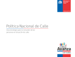 Política Nacional de Calle - ministeriodesarrollosocial.gob.cl