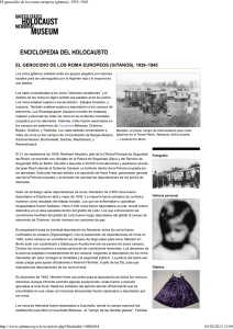 El genocidio de los roma europeos (gitanos), 1939–1945