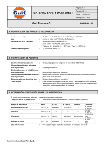 SIG-HG-S-01.01 Gulf Formula G MSDS Rev00