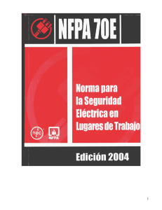 NFPA 70E - Cámara Colombiana de la Energía