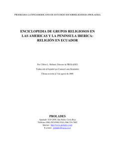 Religión en Ecuador