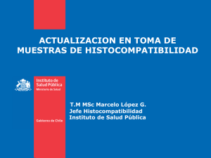 Histocompatibilidad Sr Marcelo Lopez Taller toma de muestra 2013