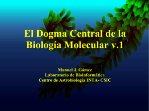 El Dogma Central de la Biología Molecular v.1