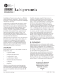 La Hiperacusis