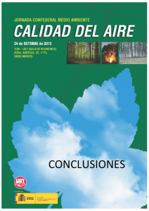 Conclusiones Jornada Confederal de Medio Ambiente