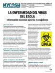 la enfermedad del virus del ébola