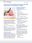 Presión arterial alta: Inhibidores de la ECA y ARB