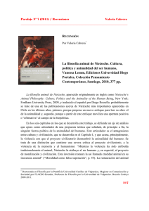 La filosofía animal de Nietzsche. Cultura, política y animalidad del