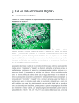 ¿Qué es la Electrónica Digital?