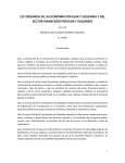 ley orgánica de la economía popular y solidaria y del