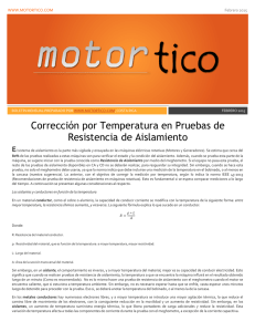 Correccion Temperatura en Prueba Resistencia