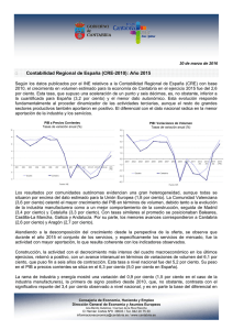 Contabilidad Regional de España - Dirección General de Industria