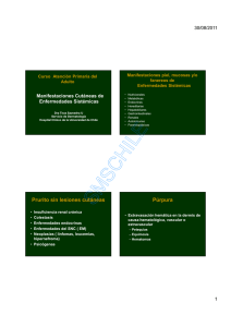 Prurito sin lesiones cut&aacute;neas P&uacute;rpura