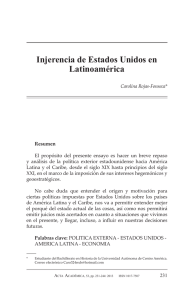 Injerencia de Estados Unidos en Latinoamérica